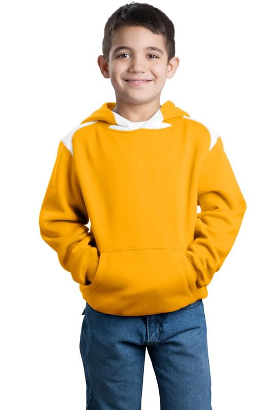 Sport-Tek &#174;  Youth Pullover Hooded Sweatshirt with Contrast Color. Y264