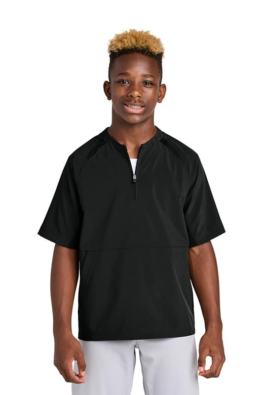 Sport-Tek &#174;  Youth Repeat 1/2-Zip Short Sleeve Jacket YJST489