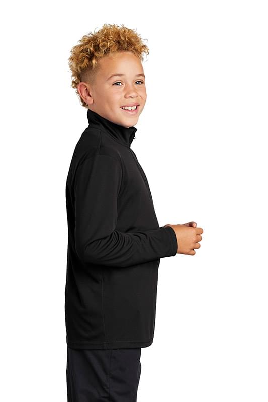 Sport-Tek  &#174;  Youth PosiCharge  &#174;  Competitor  &#153;  1/4-Zip Pullover. YST357