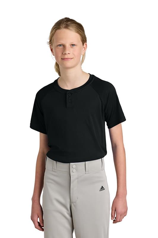 Sport-Tek &#174;  Youth PosiCharge &#174;  Competitor &#153;  2-Button Henley YST359