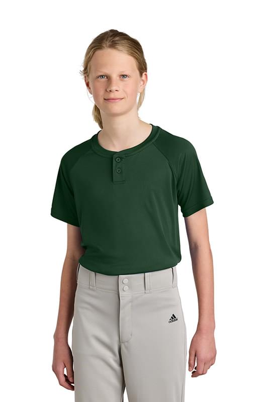 Sport-Tek &#174;  Youth PosiCharge &#174;  Competitor &#153;  2-Button Henley YST359