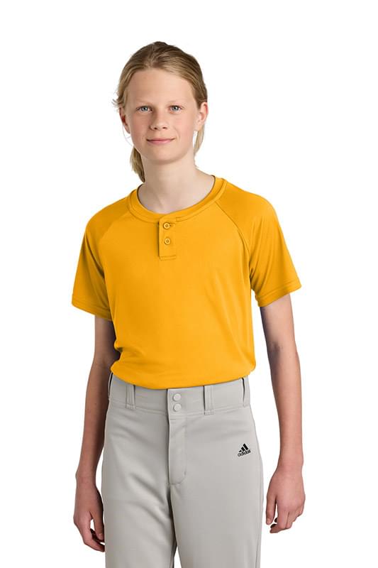 Sport-Tek &#174;  Youth PosiCharge &#174;  Competitor &#153;  2-Button Henley YST359