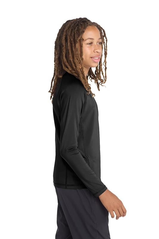 Sport-Tek  &#174;  Youth Long Sleeve Rashguard Tee. YST470LS