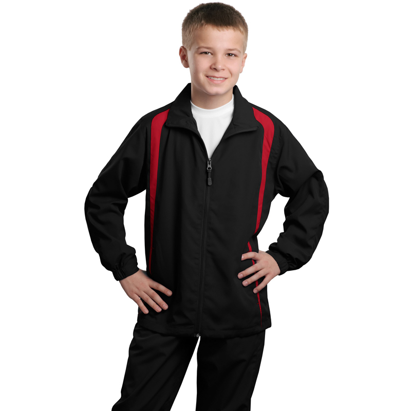 Sport-Tek &#174;  Youth Colorblock Raglan Jacket. YST60