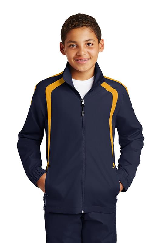 Sport-Tek&#174; Youth Colorblock Raglan Jacket