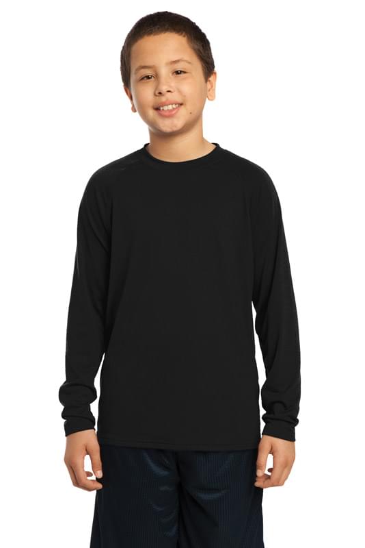 Sport-Tek &#174;  Youth Long Sleeve Ultimate Performance Crew. YST700LS