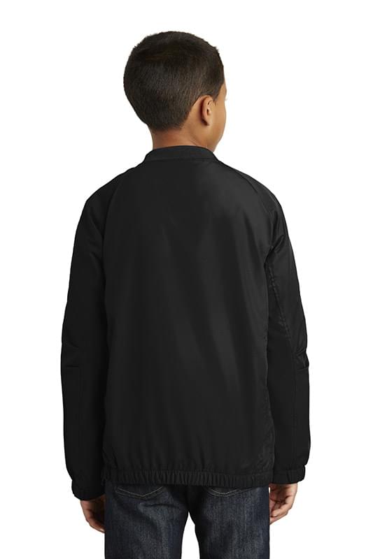 Sport-Tek ® Youth V-Neck Raglan Wind Shirt. YST72 Sport-Tek ® Youth V-Neck Raglan Wind Shirt. YST72