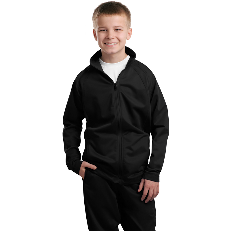 Sport-Tek &#174;  Youth Tricot Track Jacket. YST90