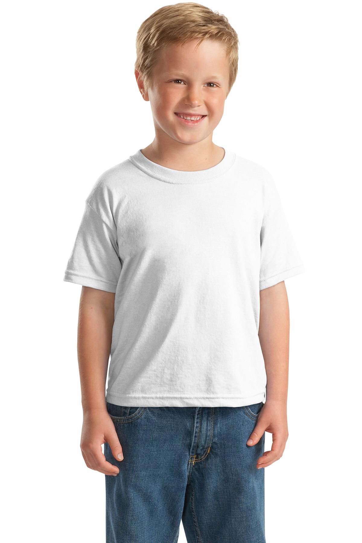 Gildan &#174;  - Youth DryBlend &#174;  50 Cotton/50 Poly T-Shirt.  8000B