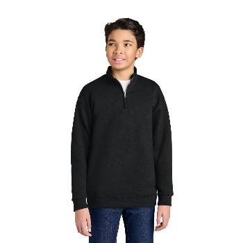 Jerzees ®  Youth NuBlend ®  1/4-Zip Cadet Collar Sweatshirt 995Y
