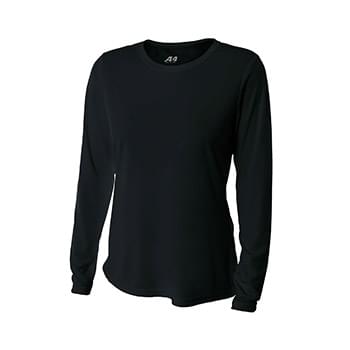 A4 Women's Cooling Performance Long Sleeve Tee A4NW3002