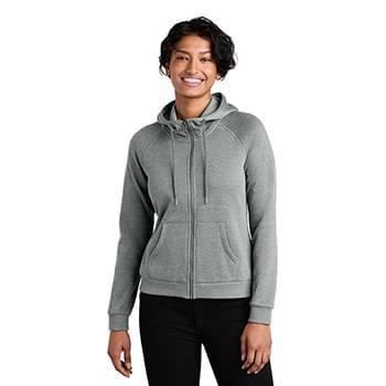 Allmade &#174;  Women's Organic CVC Fleece Full-Zip Hoodie AL5003