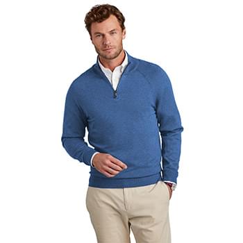 Brooks Brothers &#174;  Cotton Stretch 1/4-Zip Sweater BB18402