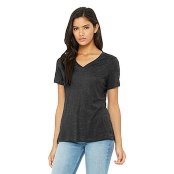 BELLA+CANVAS &#174;  Women's Relaxed Triblend V-Neck Tee BC6415