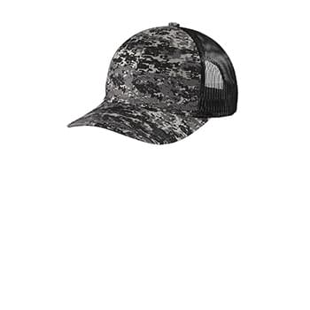 Port Authority  &#174;  Digi Camo Snapback Trucker Cap C404