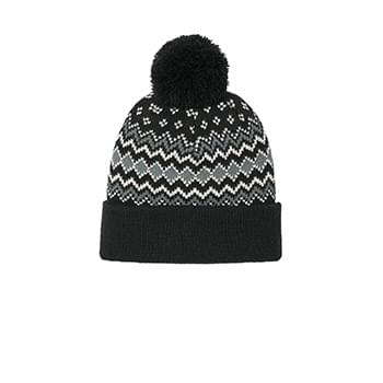 Port Authority ®  Alpine Pom Beanie C991