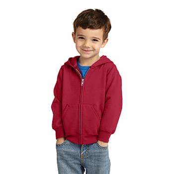 Port & Company &#174;  Toddler Core Fleece Full-Zip Hooded Sweatshirt. CAR78TZH