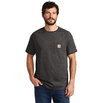 Carhartt Force  ®  Cotton Delmont Short Sleeve T-Shirt. CT100410