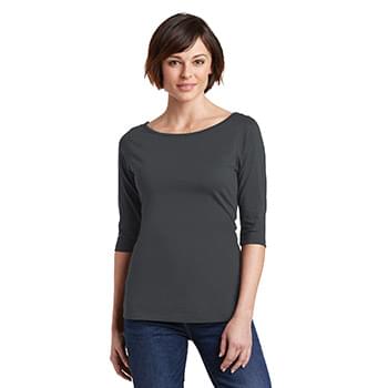 District &#174;  Women's Perfect Weight &#174;  3/4-Sleeve Tee. DM107L