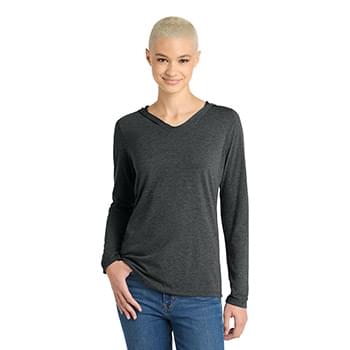 District ®  Women's Perfect Tri ®  Long Sleeve Hoodie. DM139L