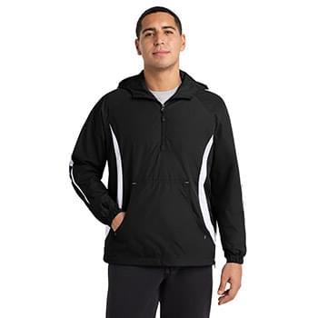 Sport-Tek &#174;  Colorblock Raglan Anorak. JST63