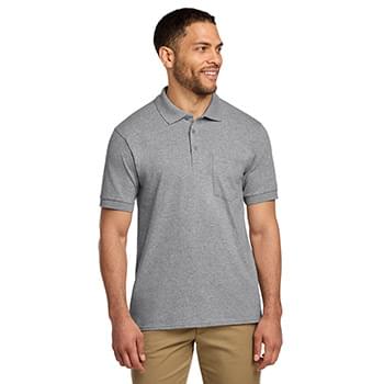 Port & Co   Core Blend Jersey Knit Pocket Polo. KP55P