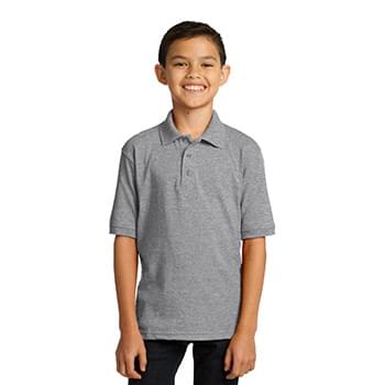 Port & Company&#174; Youth Core Blend Jersey Knit Polo