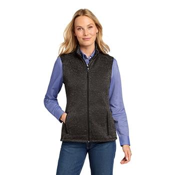 Port Authority  ®  Women's Sweater Fleece Vest L236