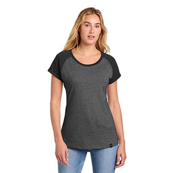 New Era  ®  Women's Heritage Blend Varsity Tee. LNEA107