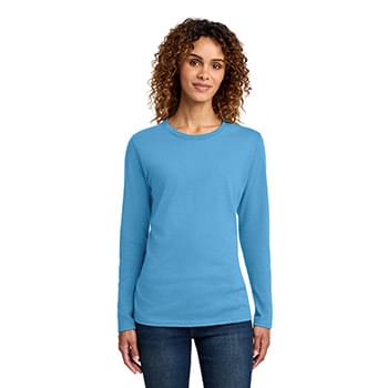Port & Co   Women's Long Sleeve Core Cotton Tee. LPC54LS