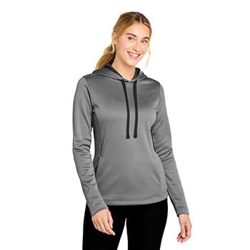 Sport-Tek  &#174;  Women's PosiCharge  &#174;  Sport-Wick  &#174;  Heather Fleece Hooded Pullover. LST264