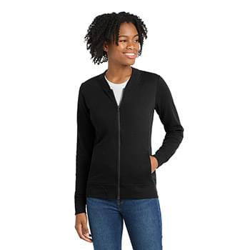 Sport-Tek  &#174;  Women's Lightweight French Terry Bomber LST274