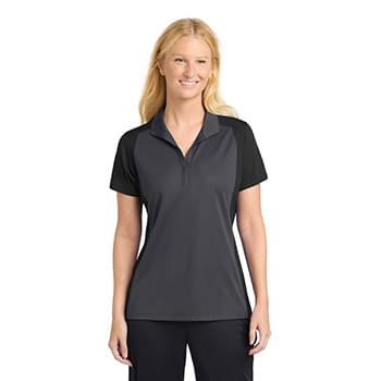 Sport-Tek ®  Women's Colorblock Micropique Sport-Wick ®  Polo. LST652
