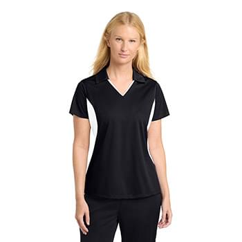 Sport-Tek ®  Women's Side Blocked Micropique Sport-Wick ®  Polo. LST655