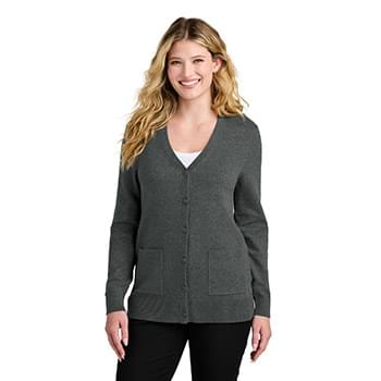 Port Authority &#174;  Women's Easy Care Button-Up Cardigan Sweater LSW4150