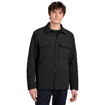 MiiR ®  Sashiko Stretch Puffy Shacket MRA444
