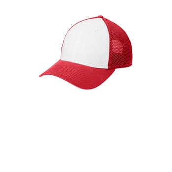 New Era ®  Snapback Contrast Front Mesh Cap. NE204