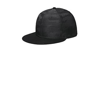 New Era  ®  Camo Flat Bill Snapback Cap NE407