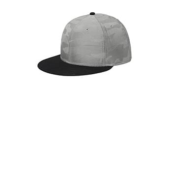 New Era  &#174;  Camo Flat Bill Snapback Cap NE407