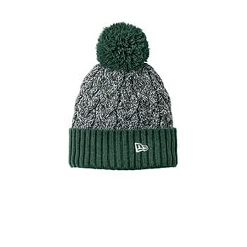 New Era ®  Marled Knit Pom Beanie NE910