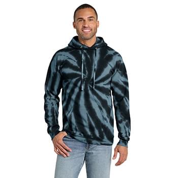 Port & Co   Tie-Dye Pullover Hooded Sweatshirt. PC146