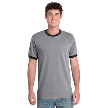 Port & Co   Core Cotton Ringer Tee.  PC54R