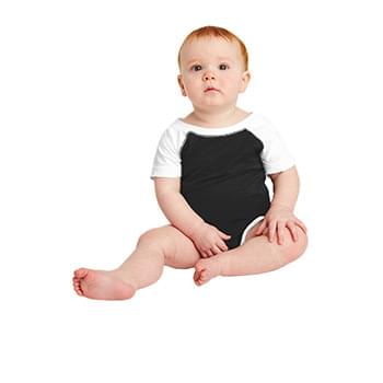 Rabbit Skins &Infant Baseball Fine Jersey Bodysuit. RS4430