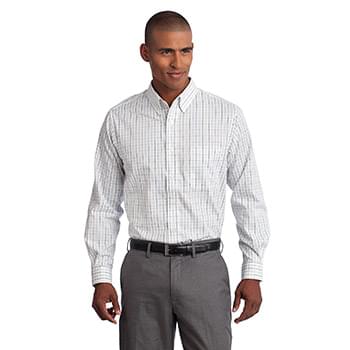 Port Authority &#174;  Tall Tattersall Easy Care Shirt. TLS642