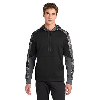 Sport-Tek ®  Sport-Wick ®  Mineral Freeze Fleece Colorblock Hooded Pullover. ST231