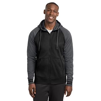 Sport-Tek ®  Sport-Wick ®  Varsity Fleece Full-Zip Hooded Jacket. ST236