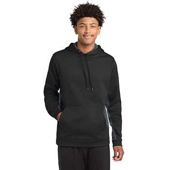 Sport-Tek &#174;  Sport-Wick &#174;  CamoHex Fleece Colorblock Hooded Pullover. ST239
