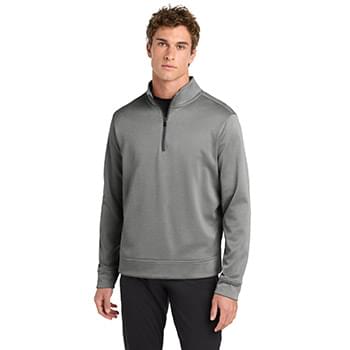 Sport-Tek  ®  PosiCharge  ®  Sport-Wick  ®  Heather Fleece 1/4-Zip Pullover. ST263