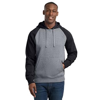 Sport-Tek ®  Raglan Colorblock Pullover Hooded Sweatshirt. ST267
