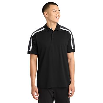 Sport-Tek ®  Tricolor Shoulder Micropique Sport-Wick ®  Polo. ST658